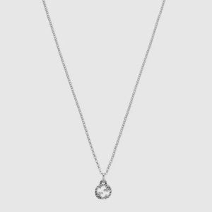 Black silver color Gucci necklace AUTHENTIC